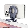 Itramax Continuity Camera Mount,Magnetic Laptop Phone Holder for Webcam Compatible with iPhone 16 15 13 14 12,Mag-Safe,iOS 16 iMac&Macbook macOS 13 Ventura,Studio Display,Aluminum Adjustable Stand