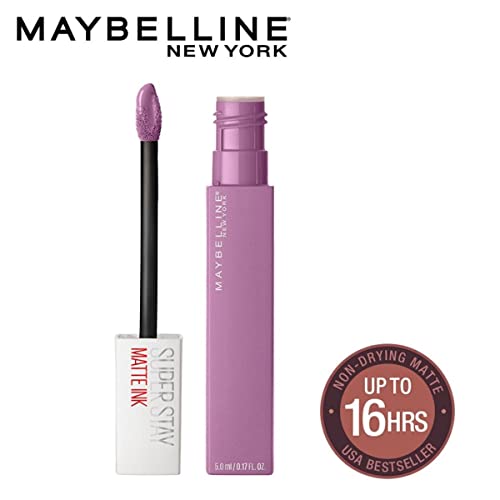 Image of Maybelline New York Super Stay Matte Ink Liquid Lipstick, 100 Philosopher, 5g