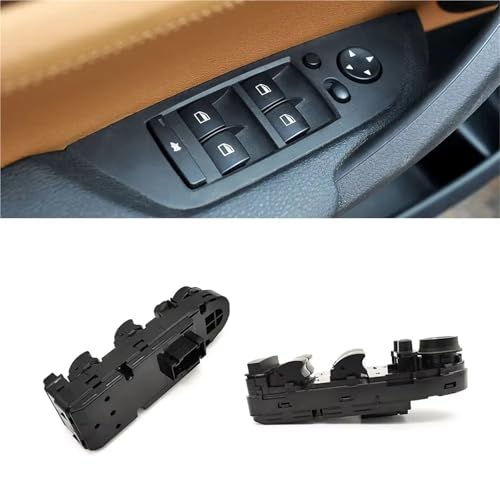 Interrupteur bouton lève-vitre BMW E84 E70 E72 de qualité supérieure pour habitacle soigné - 3