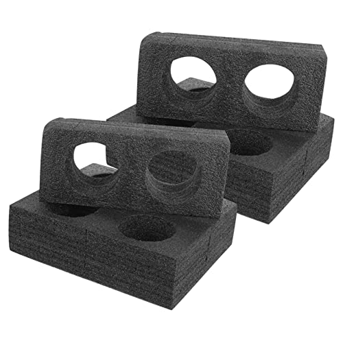 Cabilock 4pcs Drink Cup Holder Wok Stand for Gas Hob Drink Carrier Holder Trays Drink Holder for Car Beverage Cup Holders Cold Espresso Cup Drink Cup Tray Coffee Outdoor Cup Pearl Cotton