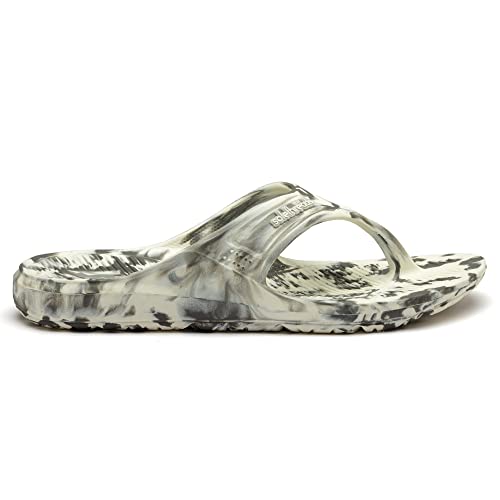 SOLETHREADS ORTHO ELITE MARBLE | Durable | Sturdy | Light | Comfortable | Shock Absorbent | Slippers | Flip Flops for Men