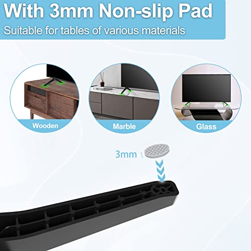 Image of Stand for LG TV Legs Replacement, TV Stand Legs for 50 55 Inch LG TV