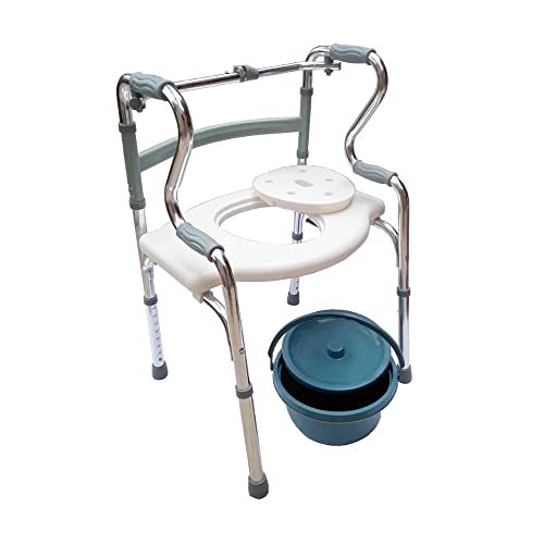 Andaderas, Personal Care Appliances SEVEN MINE Andadera para Adulto 6 en 1 Ortopédica de Doble Apoyo| Comodo para Adultos Mayores | Silla para Baño