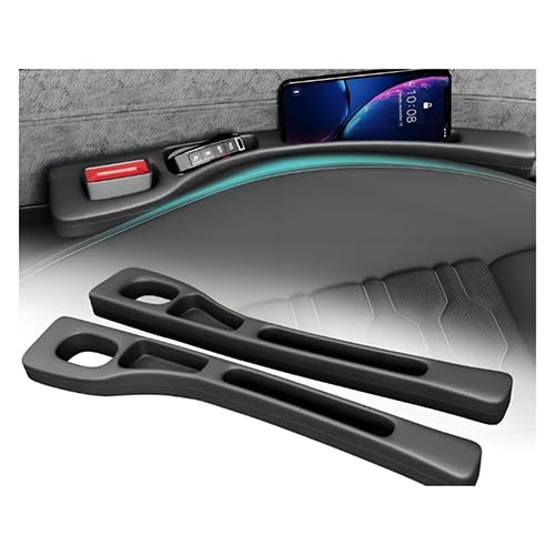 APOINBV 2 Piezas Relleno para Asientos de Coche para BMW 1 Series 114 116 118 123 125 140 2004-2024 2025 Relleno De Huecos De Asiento De Coche Organizador Espacios de Asiento