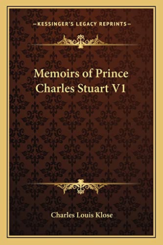 Memoirs of Prince Charles Stuart V1