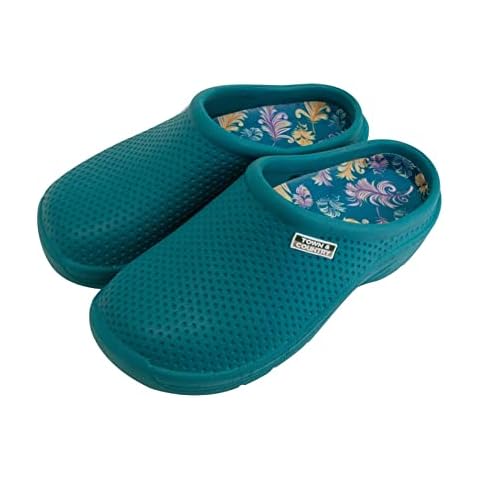 Town & Country Teal Gardening Clogs Cover