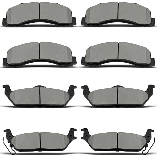 evkingauto D1012 D1414 Ceramic Brake Pads Set for Ford F-150
