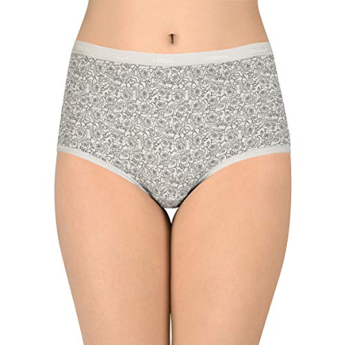 Image of Amante Printed Cotton Full Brief Panty Pack(Pack of 3)