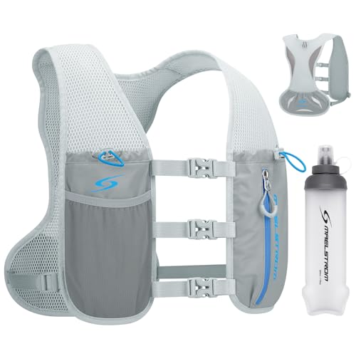 Maelstrom Running Vest for Women Men,Adjustable & Lightweight Reflective Hydration Vest with 500ml...