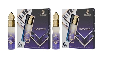 Image of Al-Nuaim Envictus Attar Roll On - Pack Of 2 (6ml each) | Unisex Attar | Alcohol Free