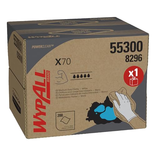 WypAll X70 chiffons Hydroknit haute absorption pour un essuyage sans traces