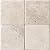 Crema Marfil 6x6" Square Marble Tile Tumbled and Honed