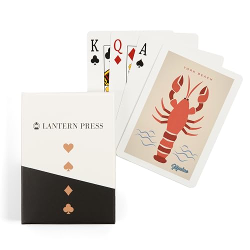 Baraja de Póker York Beach Maine con 52 cartas