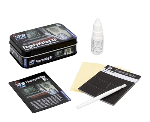 Spy Labs Inc: Fingerprinting Kit by Thames & Kosmos | Identify, Collect, Analyze Fingerprint Evidence | Essential Tools and Tricks of the Trade from The Detective Gear Experts for Young Investigators - Image 4