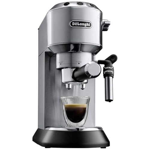 De'Longhi EC685M Dedica Deluxe Automatic Espresso Machine,35 oz, 1, Metallic