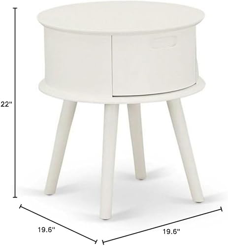 Miniatura 3 de East West Furniture Mesita de noche, GONE05