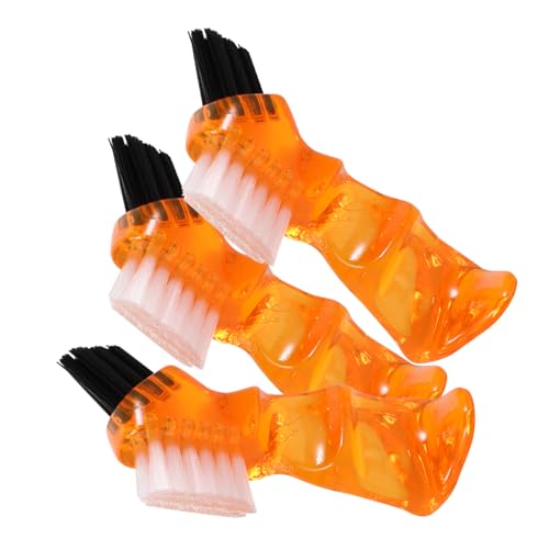 HEATSHAKING 3pezzi Spazzolino per Protesi Spazzolino per Dentiera per Protesi Dentali Mobili Setole Fini Design Compatto Pulizia per Viaggio e Uso Quotidiano