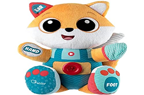 Chicco Foxy Bilingüe, Peluche para Bebé Imagen de Chicco Foxy Bilingüe, Peluche para Bebé