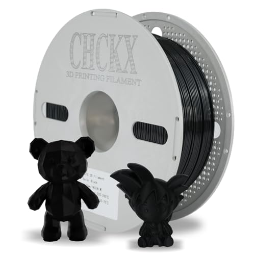 CHCKX PCTG Filament Black for 3D Printing Better Than PETG Filament 1KG