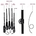 Halloween Articulated Fingers, 3D Printed Finger Extensions Fits All Finger Sizes, As Flexible as Your Own Fingers, Easy to Put on and Unload, The Best Halloween Gear (Black-Upgrade)