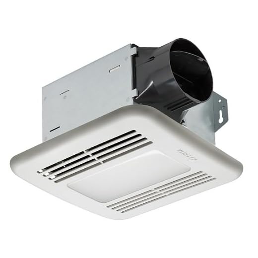 Delta Electronics (Americas) Ltd. ITG80LED Delta BreezIntegrity Series 80 CFM Fan/Dimmable LED Light, 11.3W, 1.3 Sones