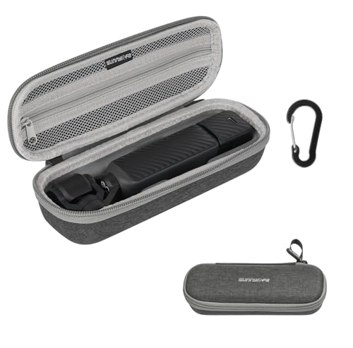 SHEAWA for DJI Osmo Pocket 4 �P�[�X �ی�P�[�X ���[ �ϏՌ� ��� EVA�n�[�h�o�b�O �J���r�i�t�� �i�C���� 1/4�˂����t���n���h����P�[�u���A�W���o���N�����v�Ȃǂ̃A�N�Z�T���[�����[�\