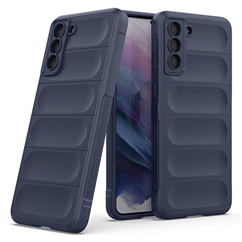Image of Amazon Brand - Solimo Mobile Cover for Samsung Galaxy S21 Plus 5G (Silicon Sapphire)