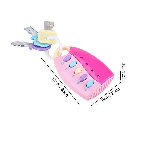 Vbestlife VBESTLIFEU7YZAW5PIR1461-01 Funky Toy Keys For Toddlers And Babies, Baby Toy Smart Key Remote Car Control Musical Pretend Play thumb #4