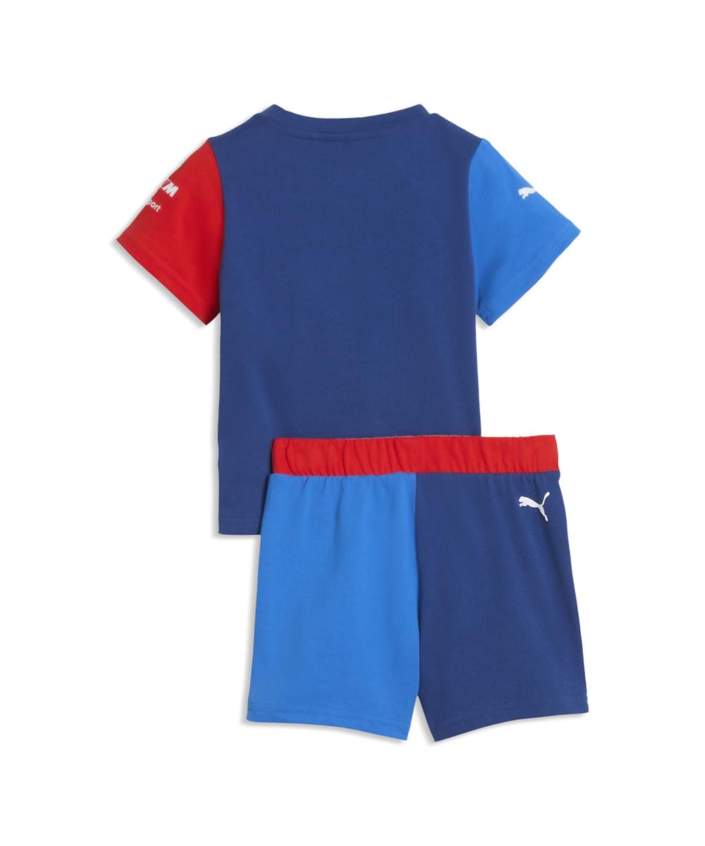 PUMA Unisex Baby Bmw Mms Toddler Shortsleeve Set Strickanzüge (1er Pack)