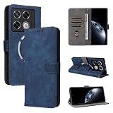 BELLA BEAR Cover Infinix GT 20 PRO 5G, [Tecnologia di Blocco RFID] Custodia per Infinix GT 20 PRO 5G, Custodia Infinix GT 20 PRO 5G con [Supporto Scheda] [Funzione Kickstand]-Blu