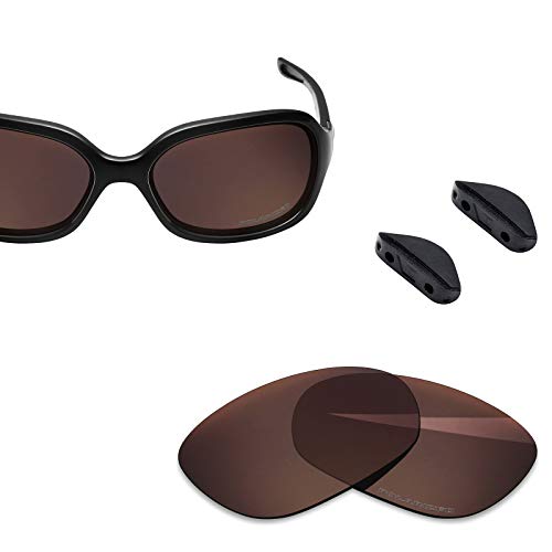 Image of BLAZERBUCK Polarized Replacement Lenses & Nose Pad for Oakley Pulse OO9198 Sunglasses