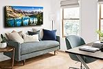 Wall Pictures for Living Room Moraine Lake Landscape Banff National Park Photos Large Canvas Prints Framed Wall Art Modern Nature Pictures for Bedroom Wall Decor XLarge Canvas Wall Art 24x48inch