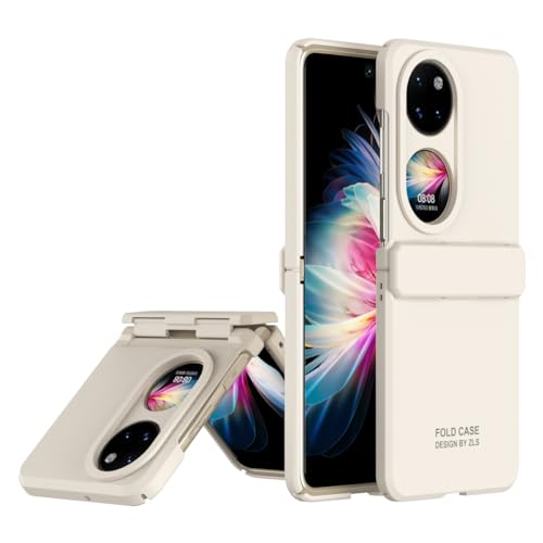 Coque Huawei P50 Pocket ZORSOME intégrale pour protéger votre téléphone pliable en voyage - Blanc
