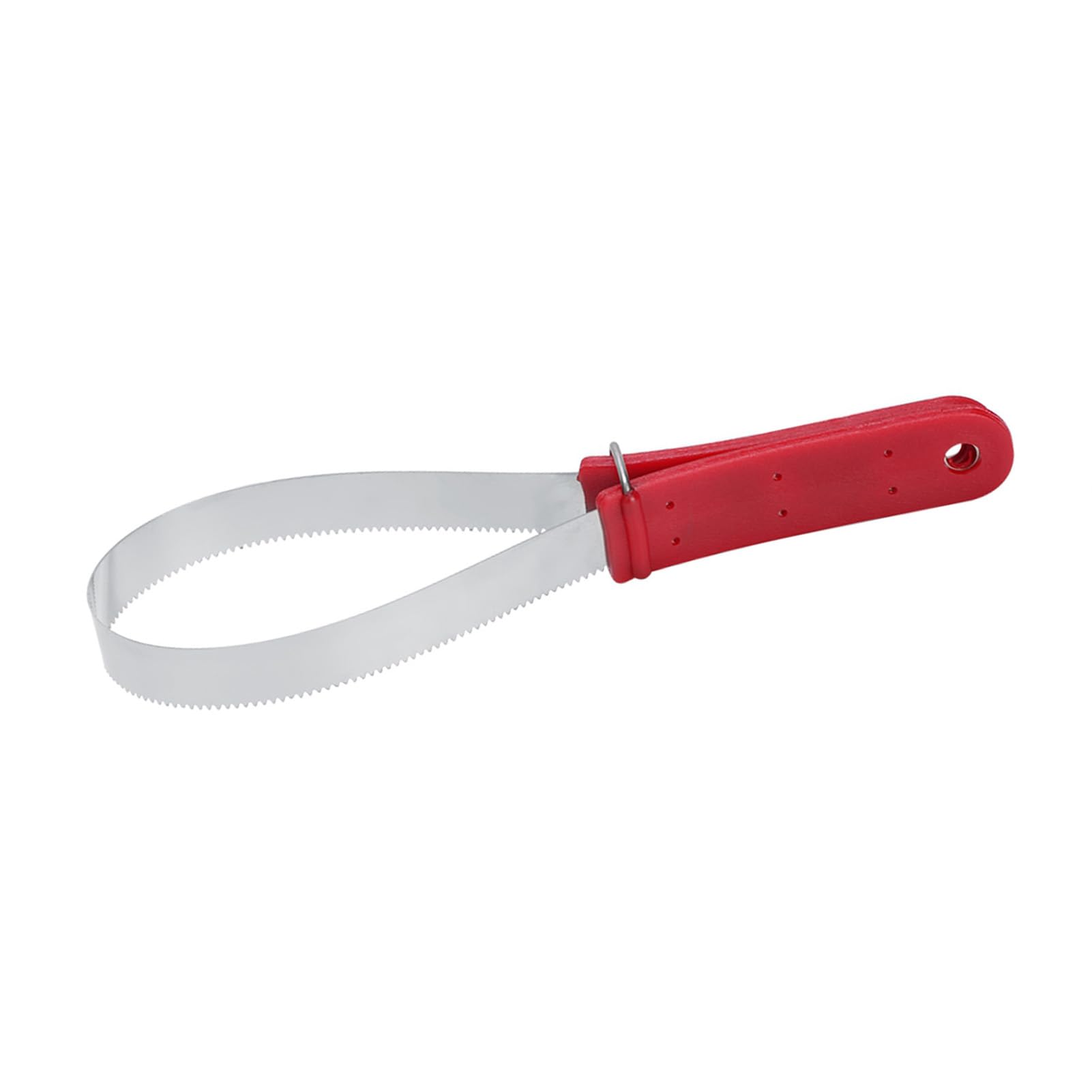 Grattoir (carde) Pour Chevaux En Acier Inoxydable - Lame Unique, Poignée Antidérapante, Pour Enlever Les Poils Morts, 66cm