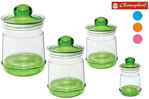 Cosmoplast8180200 Baroque Medium, 32, Jar Clear/Multi-Coloured