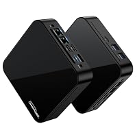 DreamQuest Mini PC Windows 11 Pro Vorinstalliert 16GB RAM 512GB SSD Intel N95 (bis zu 3.4Ghz) Micro Desktop Computer mit 4K HDMI 2.1TMDS/LAN/WiFi 6/Bluetooth5.3/USB3.2 für Office Business Klein PC – Ansicht 1