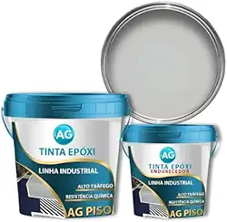 Tinta Epoxi Cinza Claro AG - Ral7035 900ml