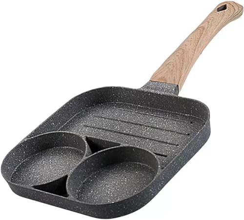 VITX Frigideira Antiaderente 3 em 1 Para Ovos Omelete Hamburguer Pratica e Eficiente Muito Facil Par