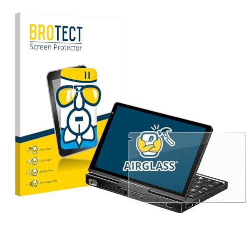 brotect Glass Screen Protector Film Compatible with GPD Pocket 4 - Glass-Foil 9H Protection [Scratch Resistant, High Clarity]