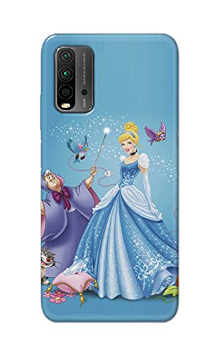 Image of Famous Cartoon Lady Character Hard Back Case Cover for Redmi 9 Power Back Cover -(J5) VNS2224