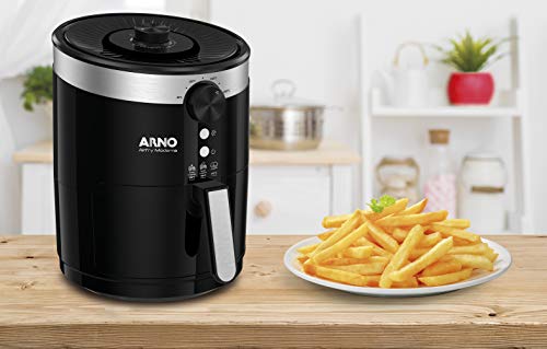 Fritadeira, Arno, Airfry Moderna Pfry, Preto, 220V