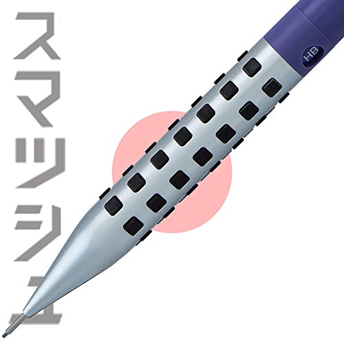 Image of Pentel Smash Drafting Mechanical Pencil (0.5mm) - Special Edition Silver /Violet Accents w /Tube (Q1005LZV-TB)