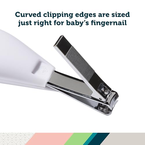 image for Safety 1st Fold-Up Nail Clippers - 2pk, White