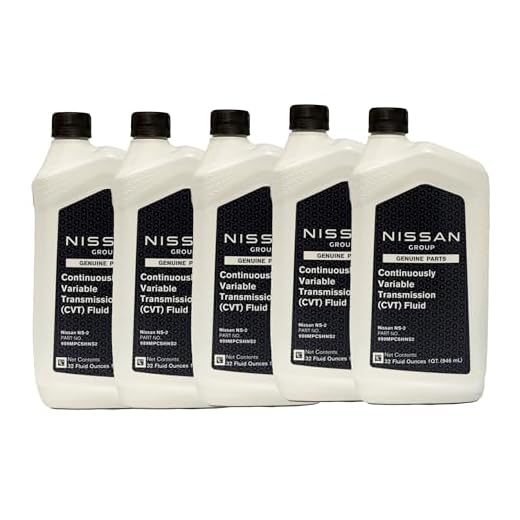 Nissan Genuine OEM CVT-2 Transmission Fluid 999MP-NS200P (5 Quarts)