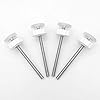 4 Pack Pressure Gates Threaded Spindle Rods M8 (8 mm), Baby Gates Accessory Screw Bolts Kit Fit for All Pressure Mounted…