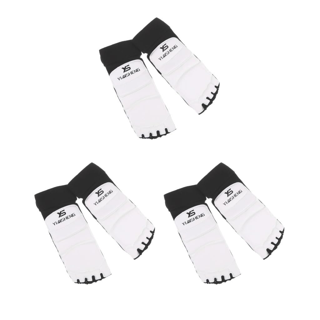 PU Taekwondo Foot Protector Guard Karatemma Pads Calzini Sparring Gear M