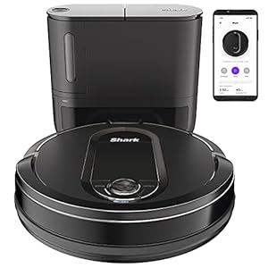 Shark IQ Self-Empty SaugRoboter [RV1000SEU],Roboter Staubsauger,automatische beutellose Absaugstation,Anti-Hair-Wrap…
