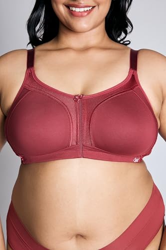 Image of Nykd (NYB101) Breathable Cotton Non Padded & Non Wired Everyday Bra for Women | Ultimate M-Frame for Bounce Control with Full Coverage & Super Soft No Dig Wide Straps (Available in Plus Sizes)