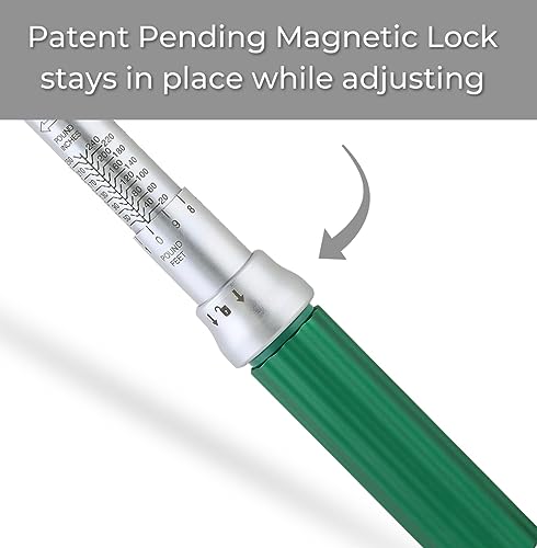 eTORK - 3/8 Torque Wrench with Magnetic Lock System, Inch Pound Torque Wrench (20-250 in.-lb./3-28 N.m), Digital-Quality Precision, Professional Mechanic Tool Set and DIY Projects - 3/8 Drive - Image 5