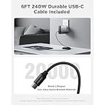 PISEN 160W USB C Charger - PD3.1 GaN Fast Charger USB C 4-Port Foldable Charging Block 160Watt Power Adapter with 6FT 240W Type-C Cable, 160W Charger for MacBook, Laptops, Samsung, iPad, iPhone Series - Image 4